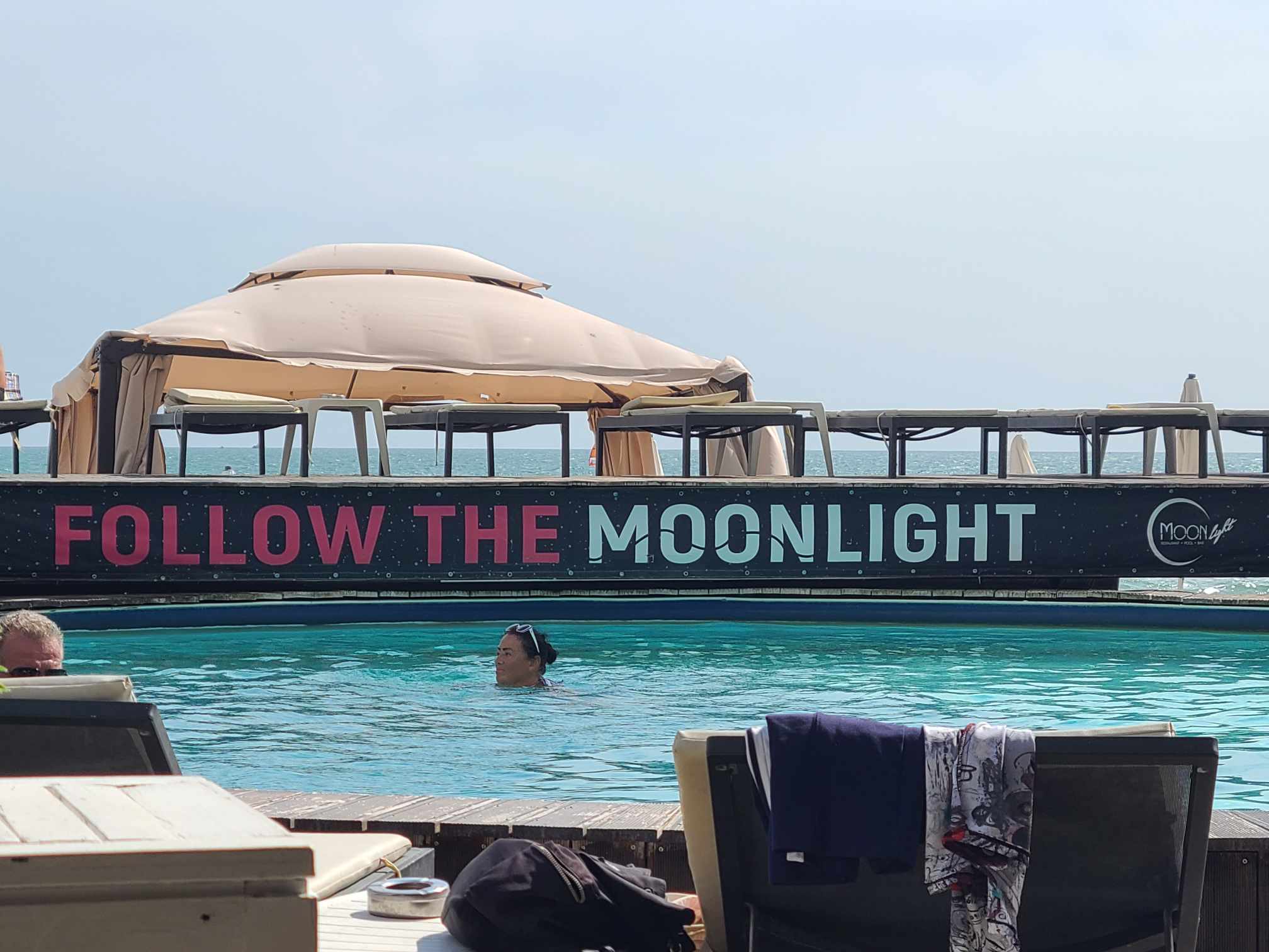 Follow the Moonlight to a Hot Thermal Bath